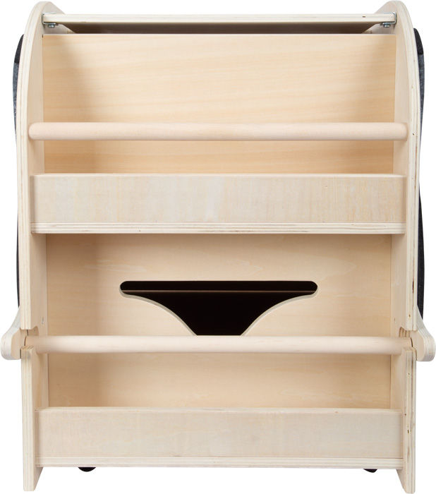 Μικρογραφία: 2 σε 1 Βιβλιοθήκη και κάθισμα με ρόδες "Ο Ελέφαντας" Κωδ.: L12423 worldfamilytime.com