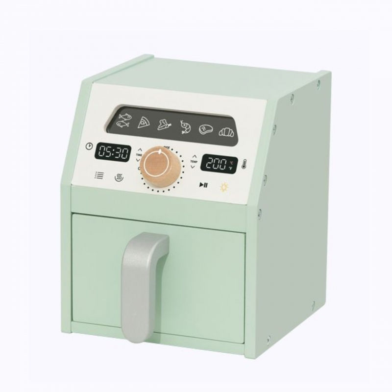 Μικρογραφία: Ξύλινη φριτέζα αέρα "Air fryer" + αξεσουάρ  κωδ. LKTP534 www.worldfamilytime.com