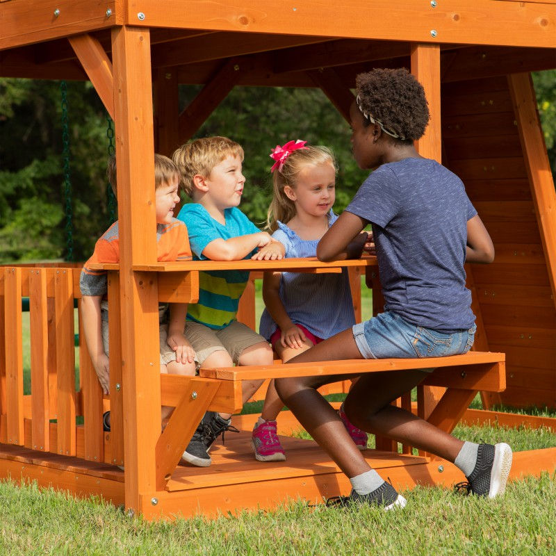 Μικρογραφία: Η Καλύτερη Παιδική Χαρά  XXL Premium  Skyfort  Play Tower κωδ. AXB2200111 www.worldfamilytime.com