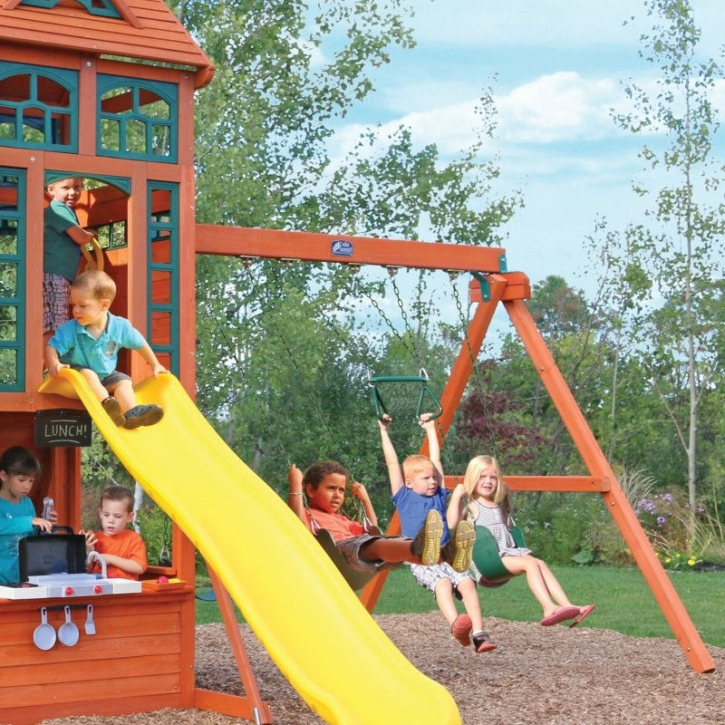 Μικρογραφία: Μεγάλη Παιδική χαρά "Canyon Ridge" Μήκος 572 εκατ. Kidkraft  Κωδ. F25715E  www.worldfamilytime.com