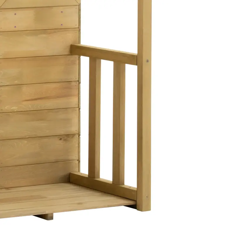 Μικρογραφία: Σπιτάκι Κήπου Ξύλινο Νέο Πανέμορφο με Πάτωμα,Υ140εκ. Κωδ. 395P ,  www.worldfamilytime.com