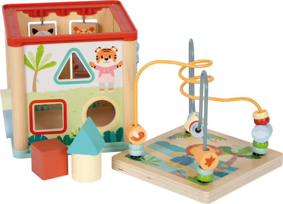 Μικρογραφία: Κύβος κινητικής δραστηριότητας "Οι φίλοι της ζούγκλας" κωδ. L12765 www.worldfamilytime.com