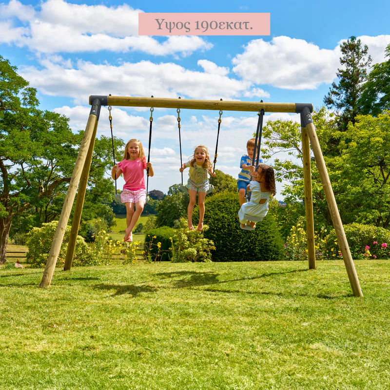 Παιδ.Χαρά  Barbiche Σετ 2 σε 1 με 2 κούνιες +1 διπλή Μ293/Υ190εκ κωδ. 232PE ,www.worldfamilytime.com