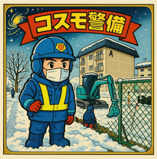 コスモ警備イラスト