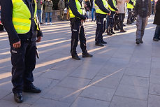 帝国警備のイベント警備員たち