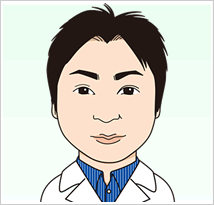 あい歯科クリニック院長イラスト