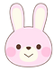うさぎのイラスト