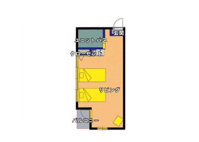 お部屋の間取図