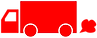 赤いトラック