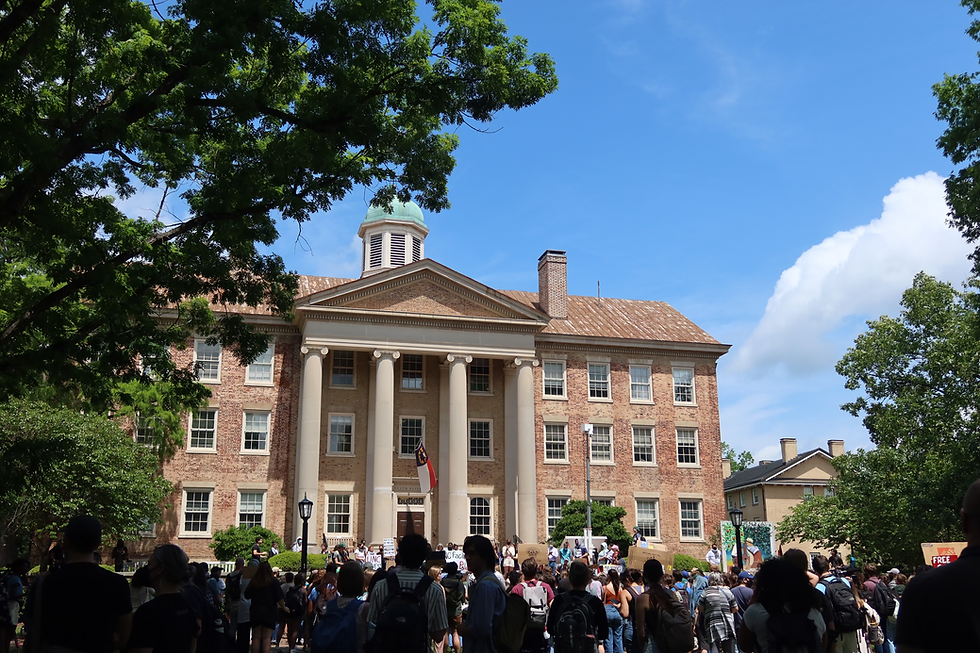 Standing in Solidarity: A Palestinian student's reflection on the recent protests at UNC