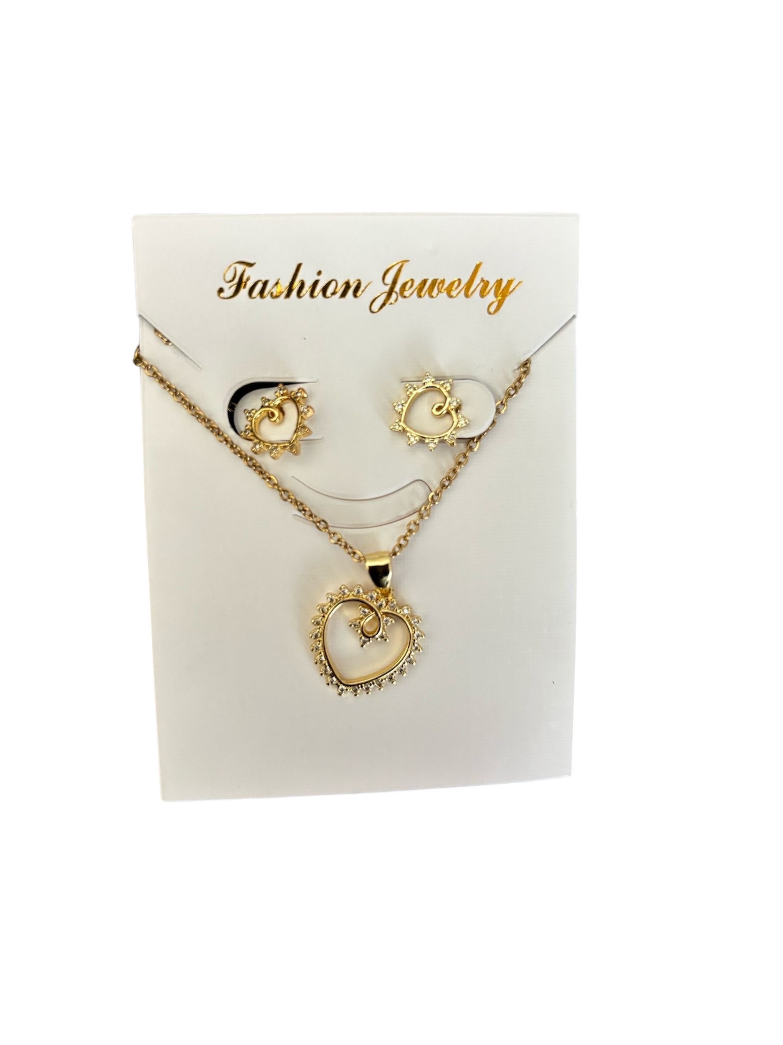 Golden Spiral Heart Set