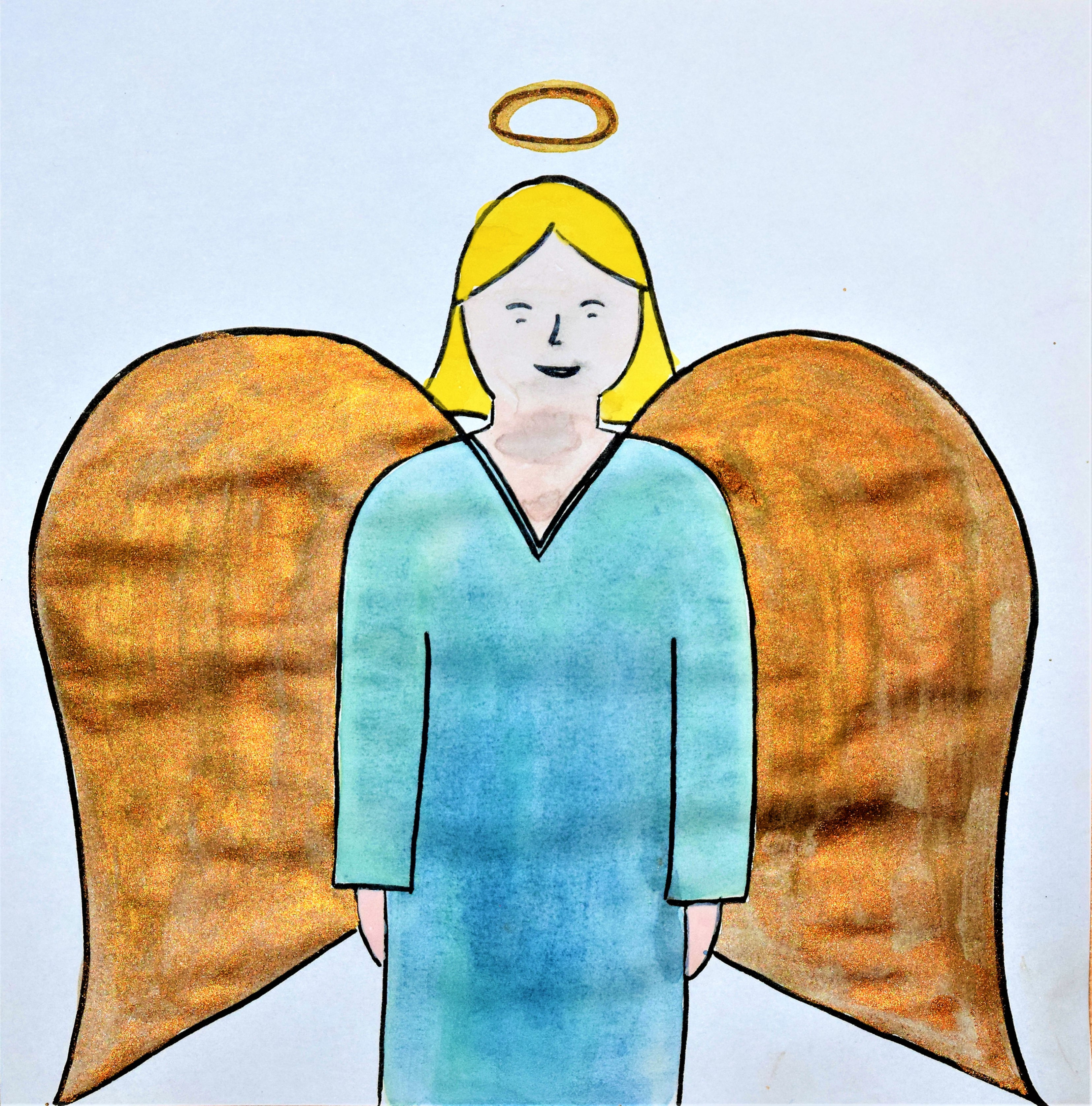 Greeting card: "Guardian Angel"