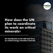 The E-Waste Column no. 180