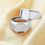 Thumbnail: Keepsake Square Bezel Men’s Ring