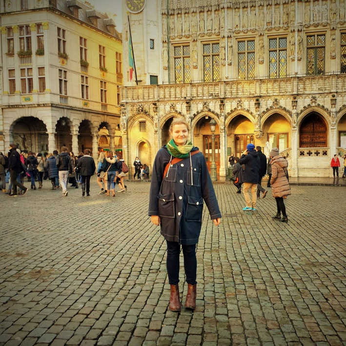 The photo was taken the first time I was in Brussels, shortly before I began my research into e-waste. It is wild to think how much has happened since!