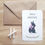 Miniature : Carte Heureux anniversaire Lapin - Flavie la ringlette