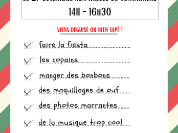 🎅Boum de Noël !🎄🎉
