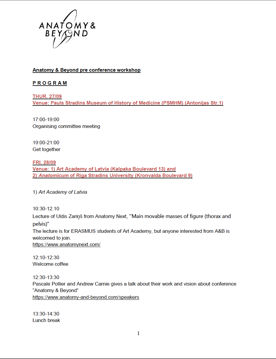 programme