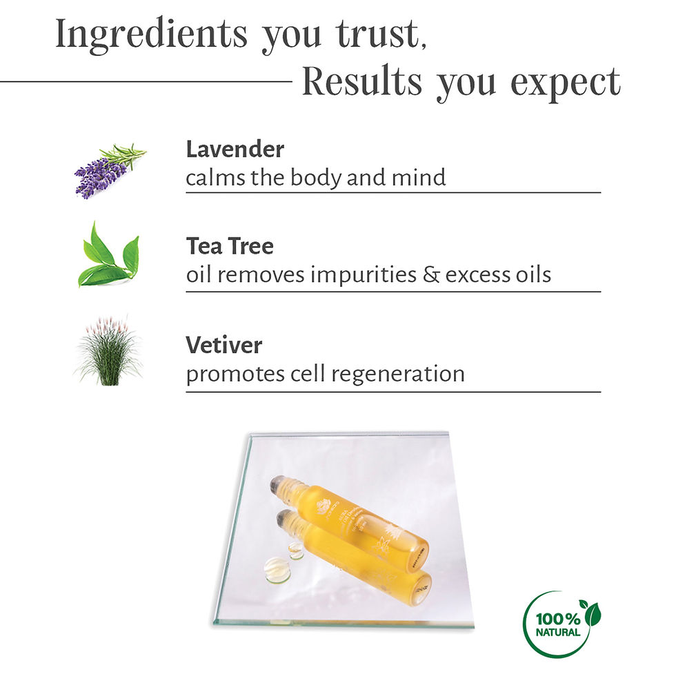 Thumbnail: Shankara Aura Essential Oil Deodorant - Lavender & Vetiver (10ml)
