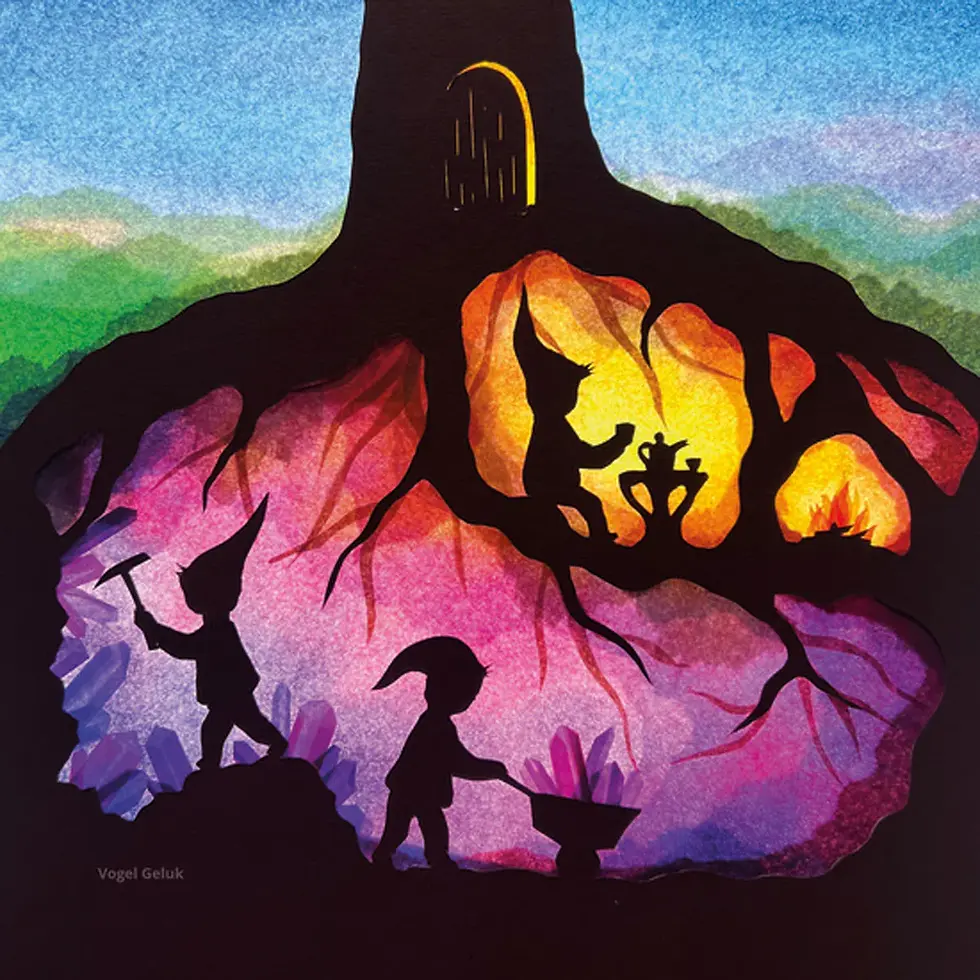 Thumbnail: Vogel Geluk Toverlux Frame/Lamp Silhouette Insert