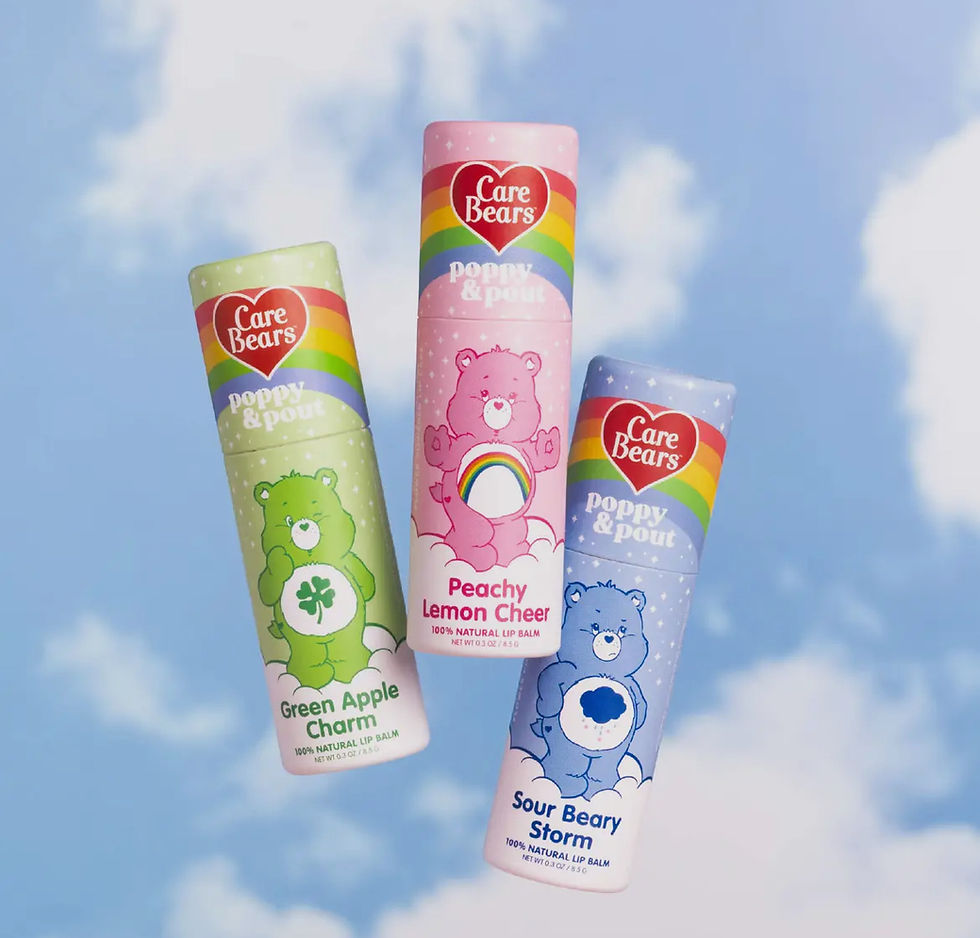 Thumbnail: Poppy & Pout Care Bears set of three