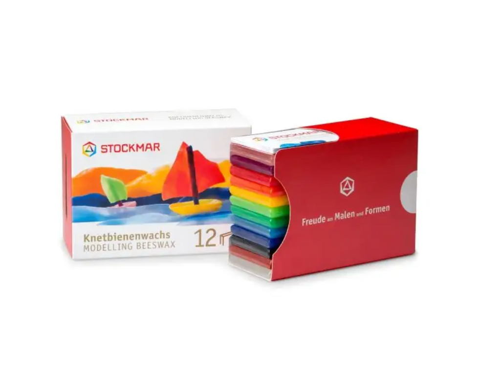Thumbnail: Stockmar Modeling Beeswax-12 colours- 85051200