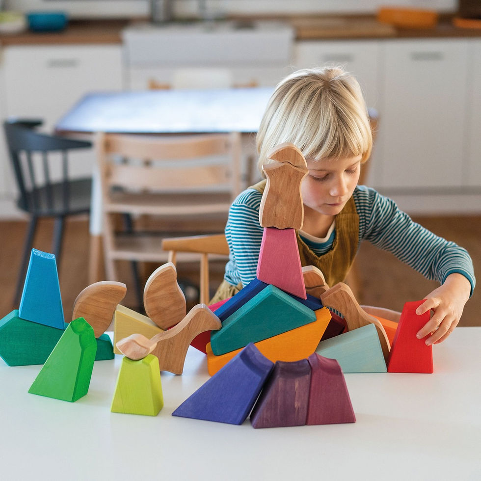 Thumbnail: Grimm’s Building Set Rainbow Lion