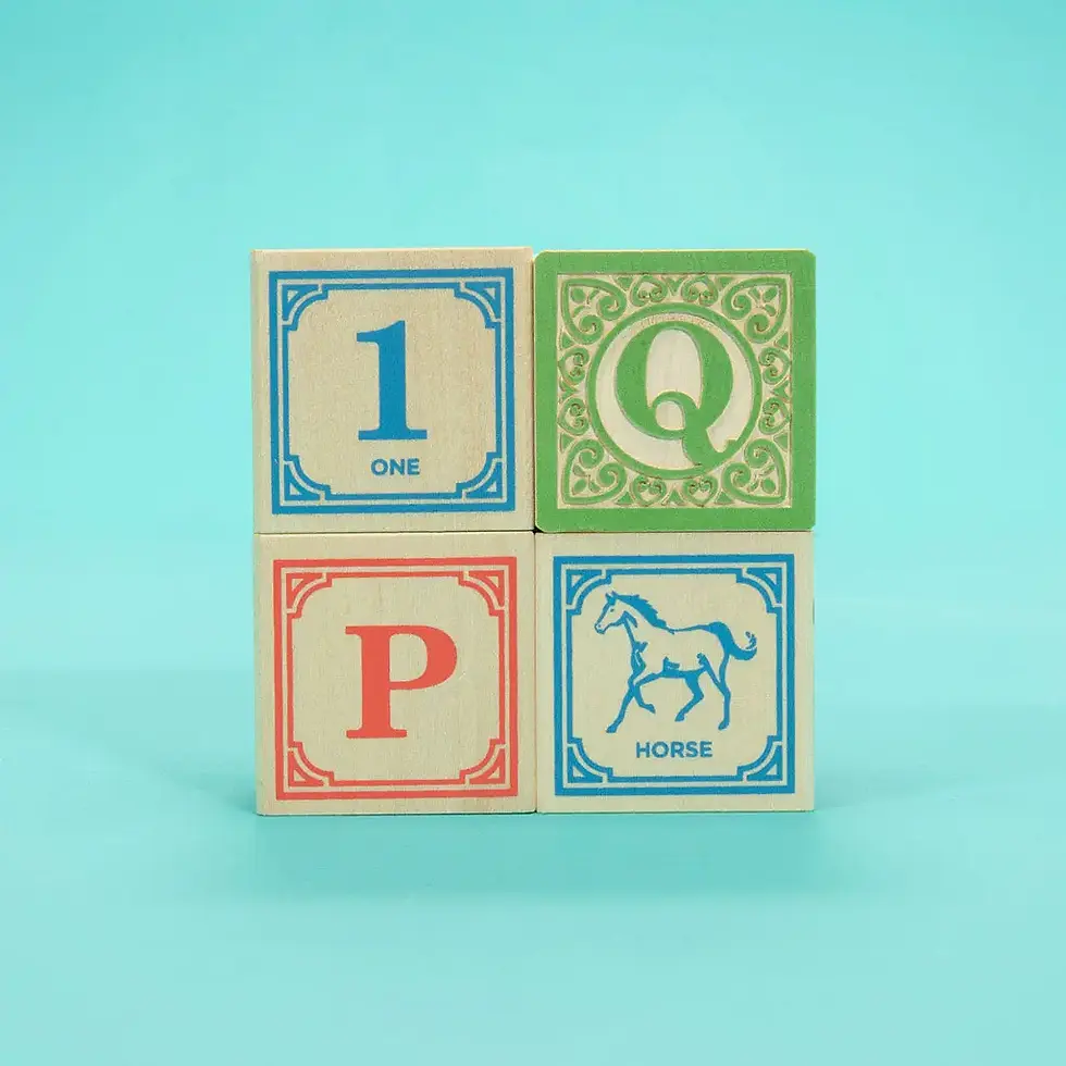 Thumbnail: Uncle Goose Classic Abc Blocks with Canvas Bag