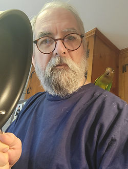 Me while keeping Eggie in line.