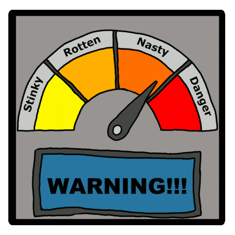 Danger Warning attitude bite meter