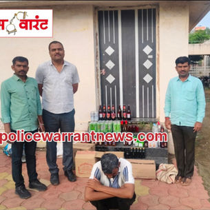 जामखेडमध्ये साई हॉटेलवर स्थानिक गुन्हे शाखेचा छापा;अवैध दारू जप्त"आरोपी ताब्यात