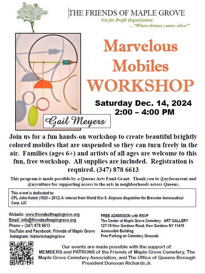 Marvelous Mobiles Workshop
