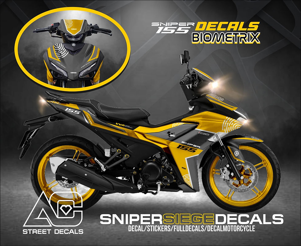 Thumbnail: Sniper 155 Biometrix Decals