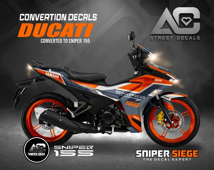 Thumbnail: SNIPER 155 DUCAT* DECALS