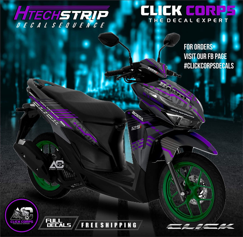 Thumbnail: Click V2 HTECH Strip Decals