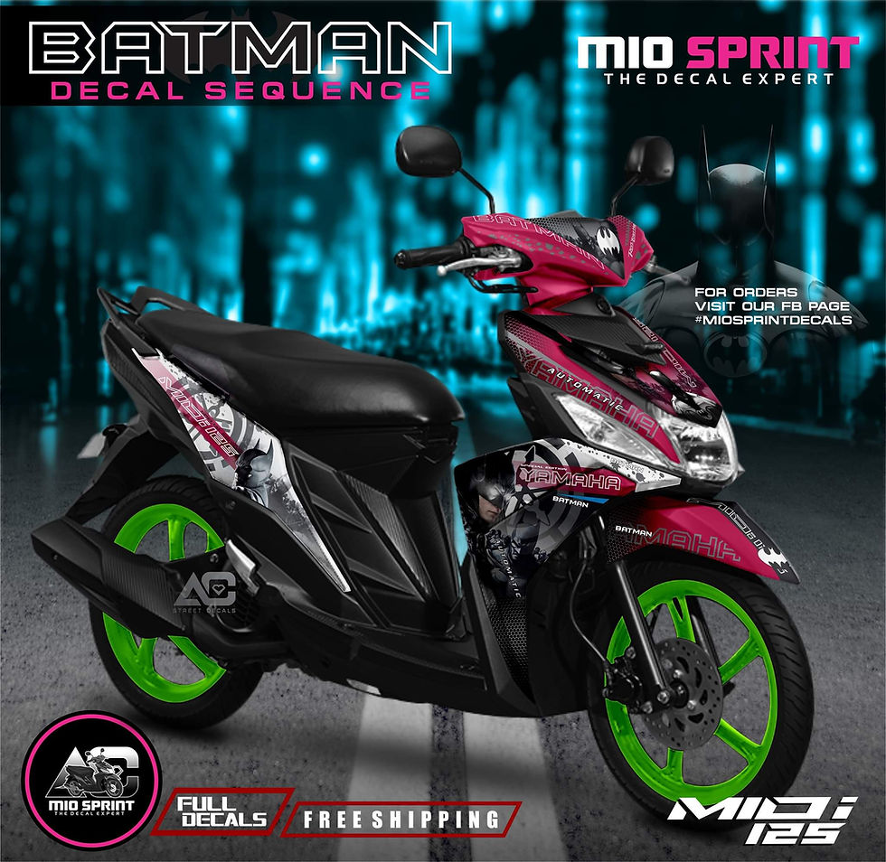 Thumbnail: Mio Bat Man Decals