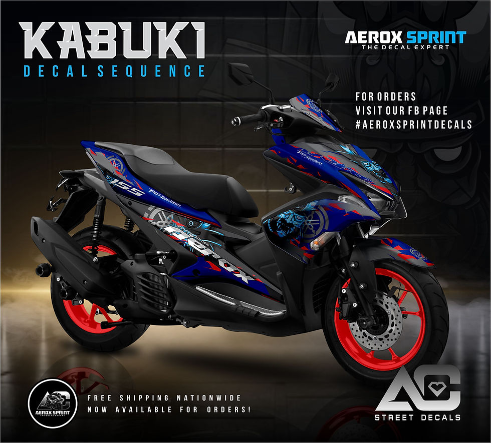 Thumbnail: AEROX KABUKI DECALS
