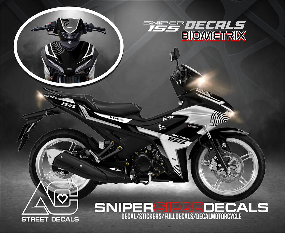 Thumbnail: Sniper 155 Biometrix Decals