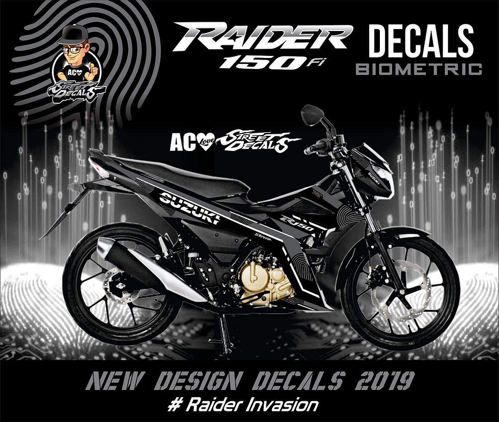 Thumbnail: Biometric Decals R150 FI