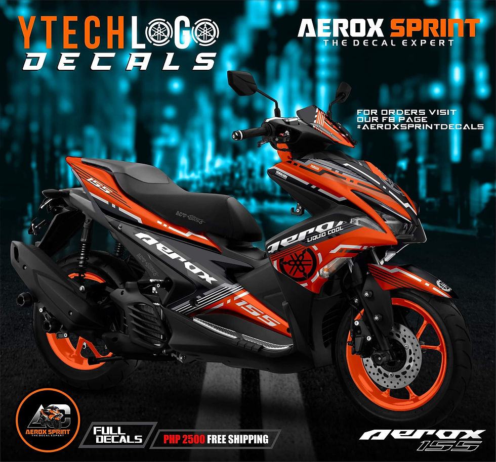 Thumbnail: Aerox YTech Logo Decals