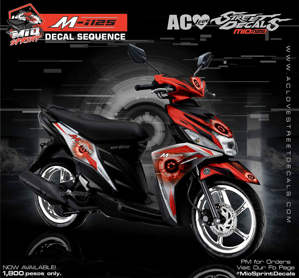 Thumbnail: Mio M-i125 Decals