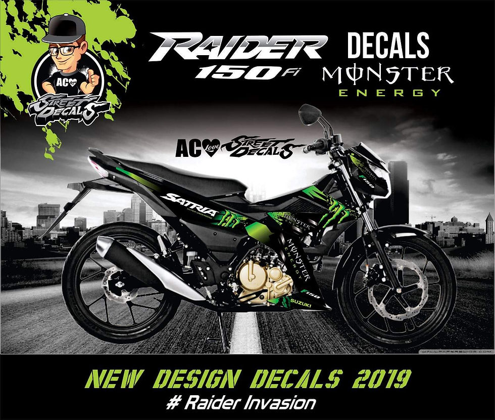 Monster Energy Decals