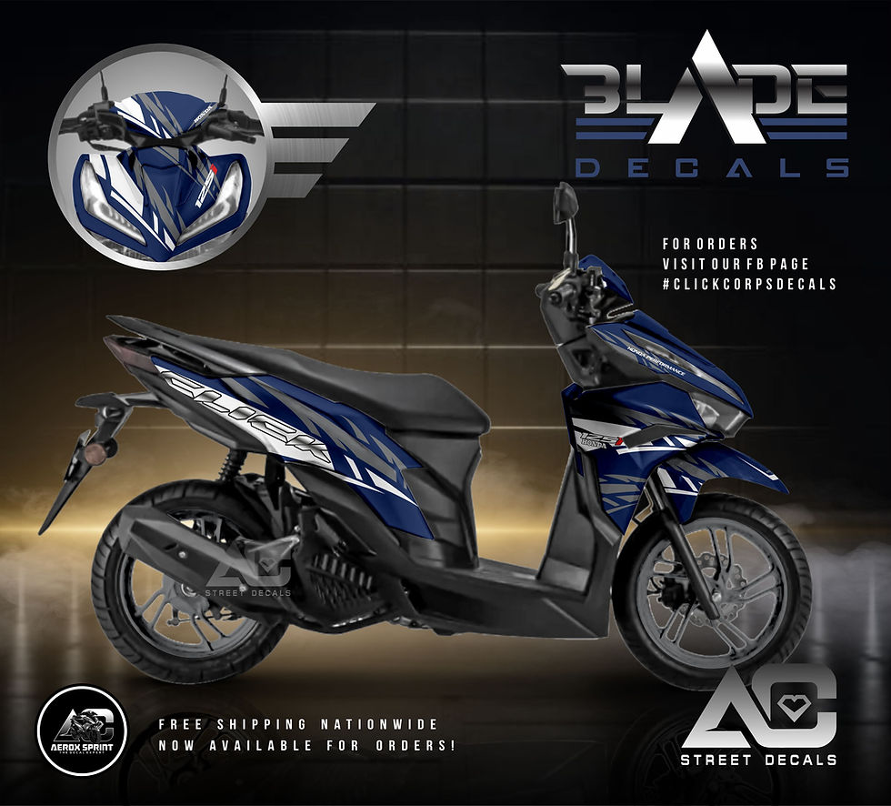 Thumbnail: CLICK V3 BLADE DECALS