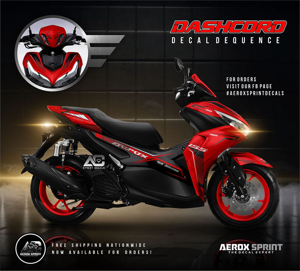 Thumbnail: Aerox V2 Dashcord Decals