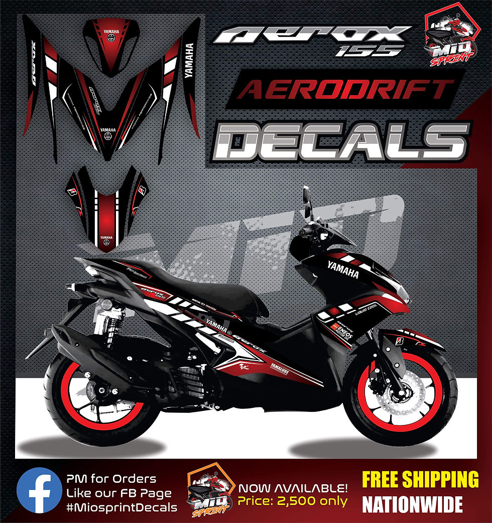 AERODRIFT DECALS