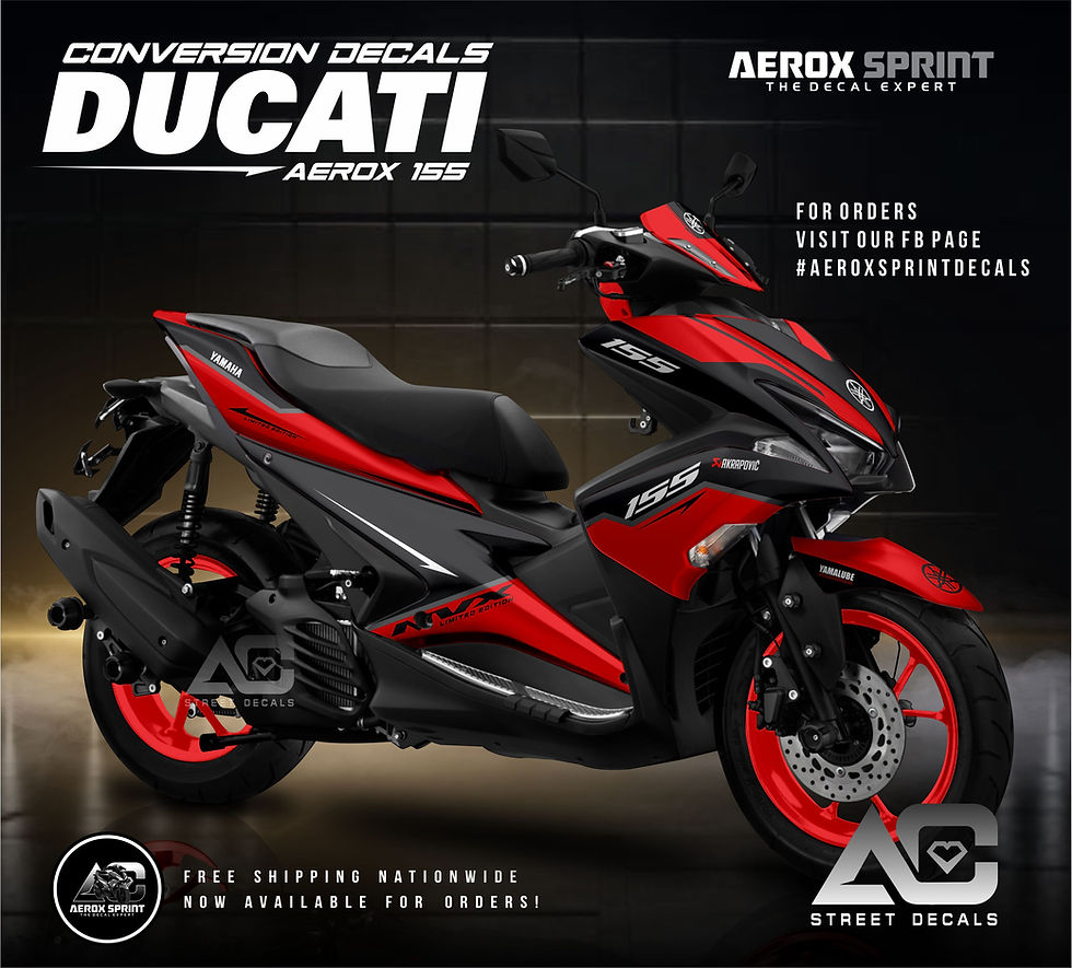 Thumbnail: AEROX DUCA*TI DECALS 