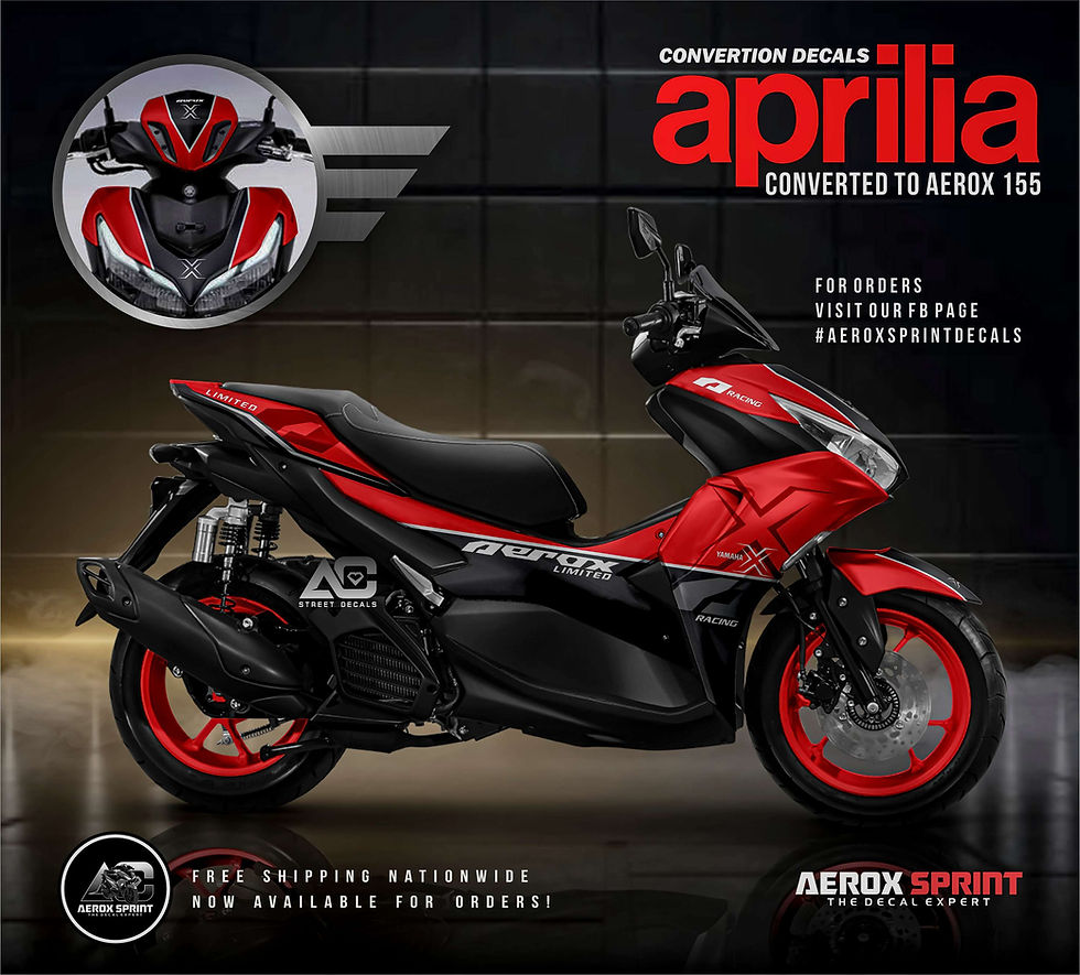 Thumbnail: AEROX V2 APRILIA DECALS