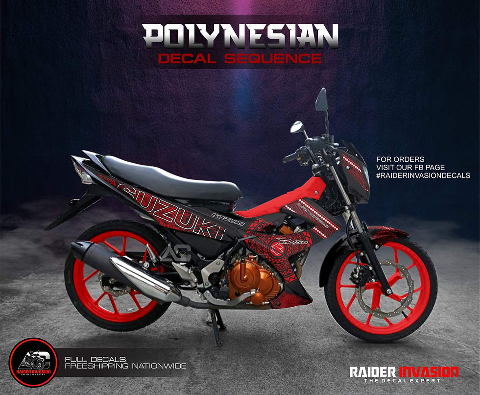 Thumbnail: Raider 150 Polynesian Decals