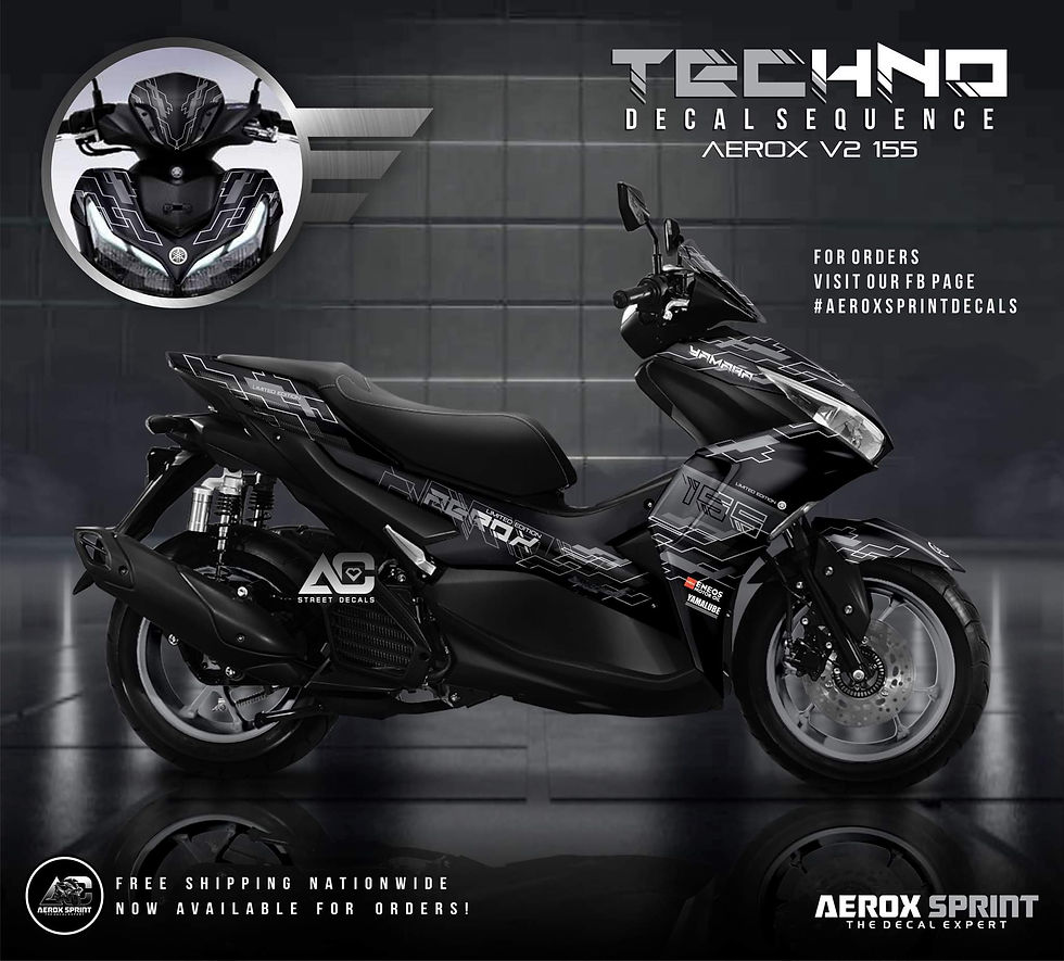 Thumbnail: Aerox V2 Techno Decal Sequence