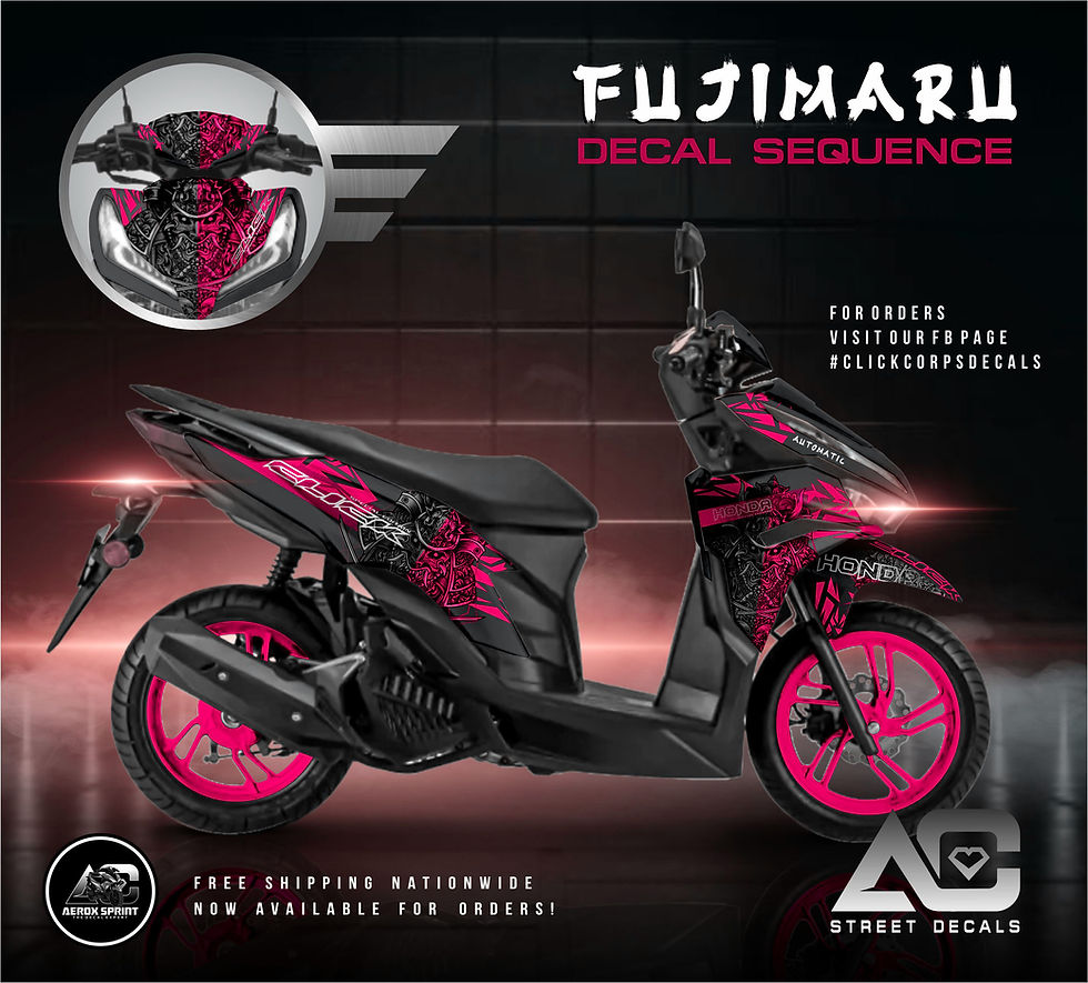 Thumbnail: CLICK V3 FUJIMARU DECALS